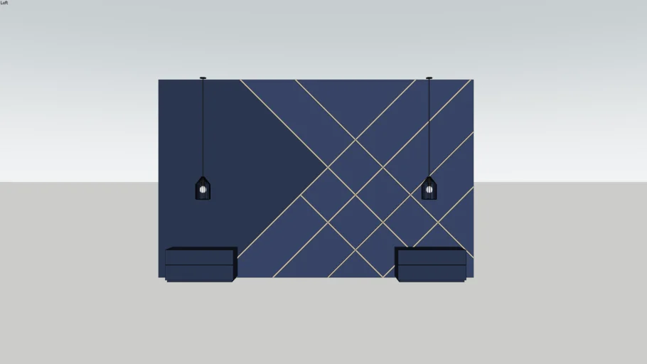wall panel bedroom