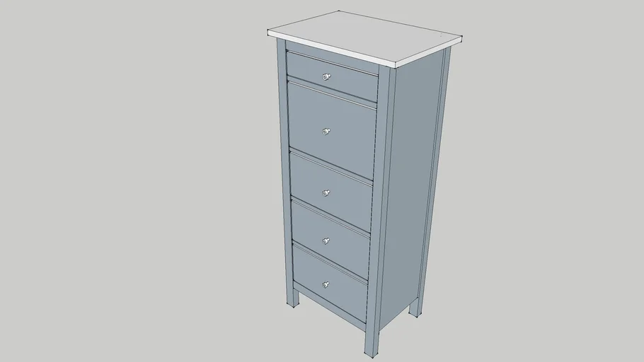 IKEA-Hemnes chest of drawers (комод) 