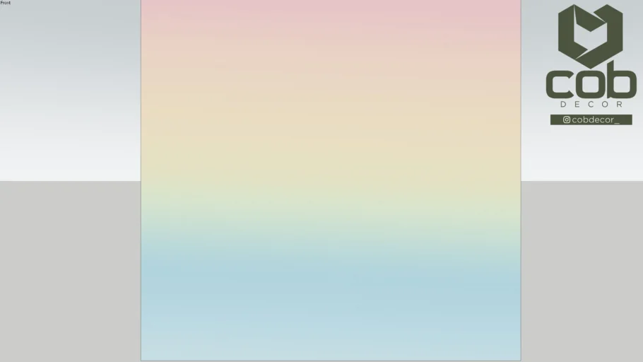 PAPEL DE PAREDE INFANTIL DEGRADE CANDY COLOR