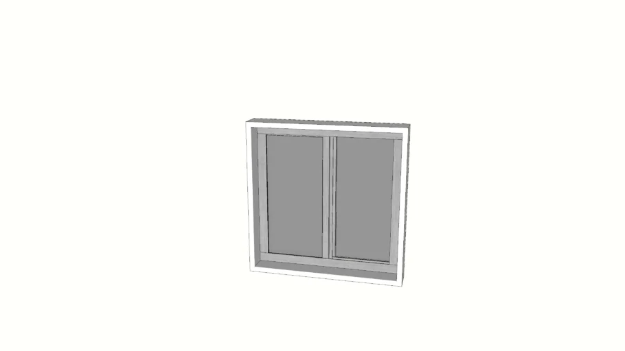 Aluminium window