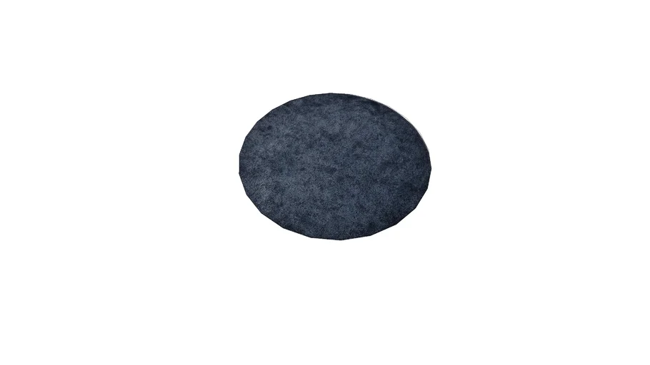 IKEA STOENSE 130cm rug low pile dark blue - Model
