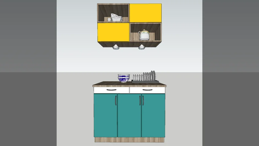 crockery unit