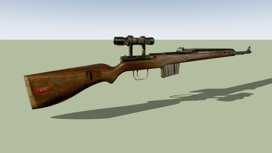Gewehr 43 with telescopic sight