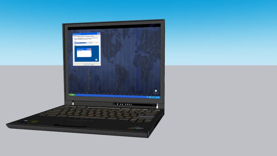 IBM ThinkPad R50 - Pentium M - Radeon 7500 | 3D Warehouse