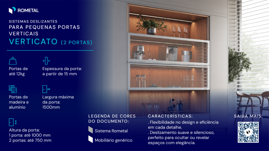 Verticato - 2 portas