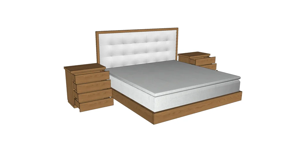 Cama y nocheros