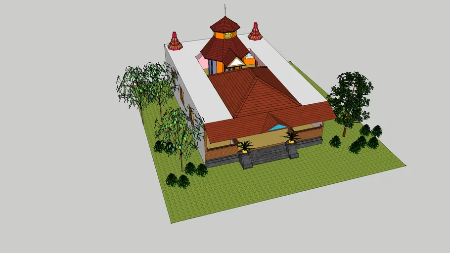 kerala style temple