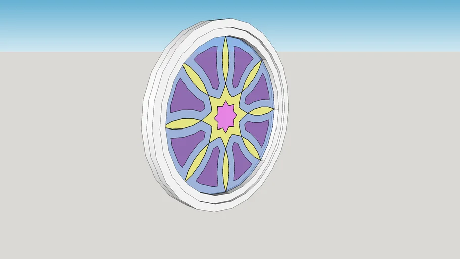 Round Stained Glass Window