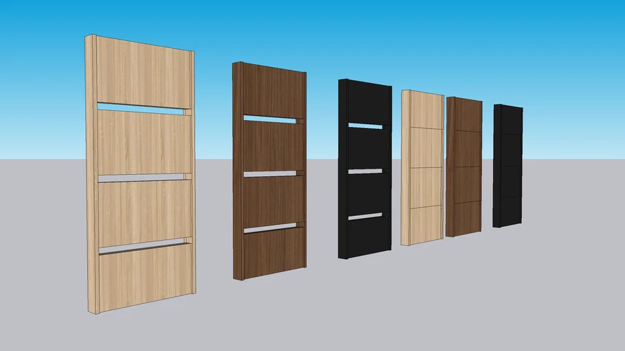 puertas en madera