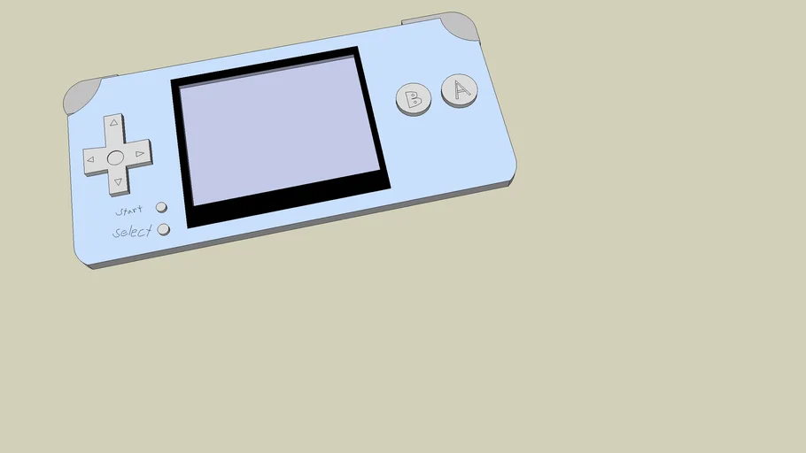 Gameboy Advanced | 3D Warehouse