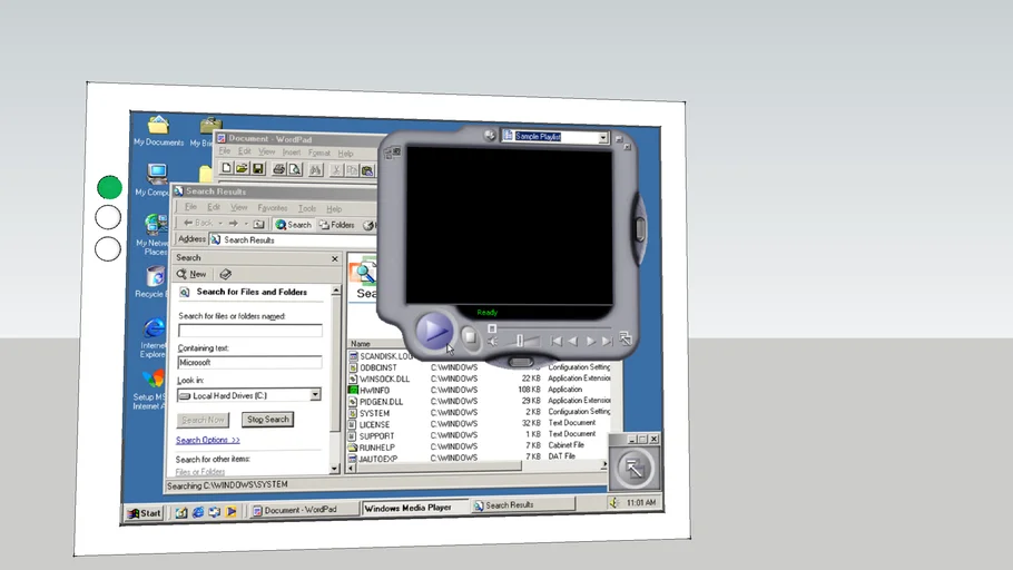 Windows ME computer