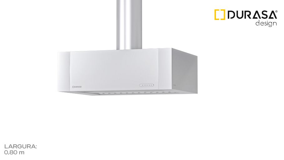 COIFA SLIM CHROMA 80cm - ILHA