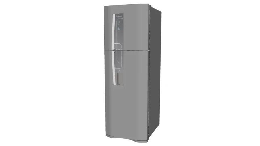 Geladeira Refrigerador Frost Free Inox 380L Electrolux - DW42X
