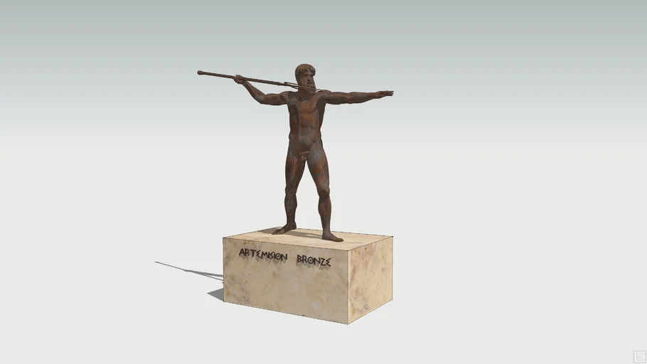 Poseidon of Artemision Sculpture