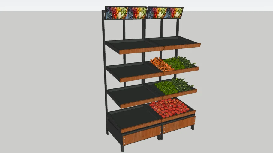 vegetable stand, fruits stand
