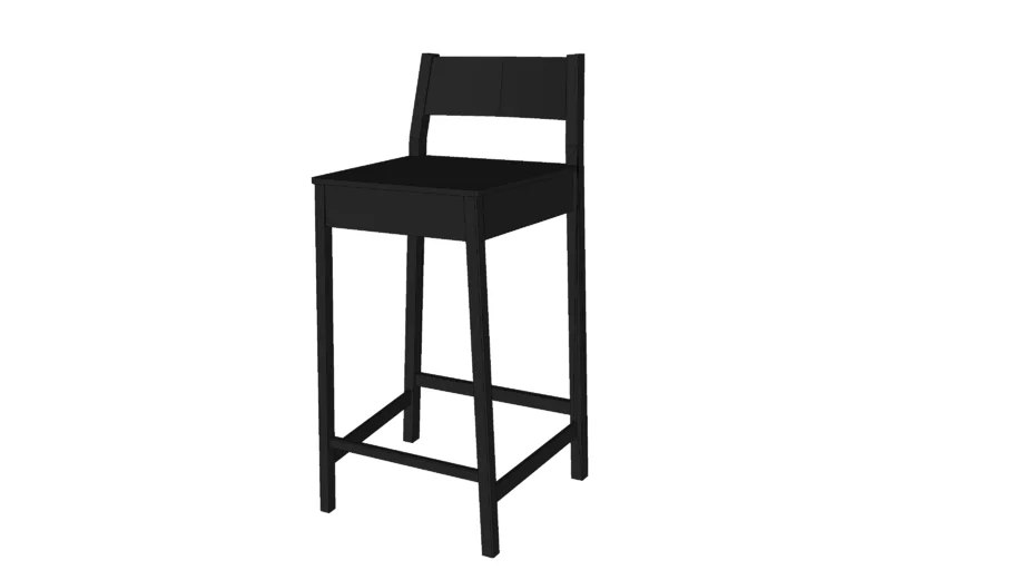 Tabouret de bar à dossier