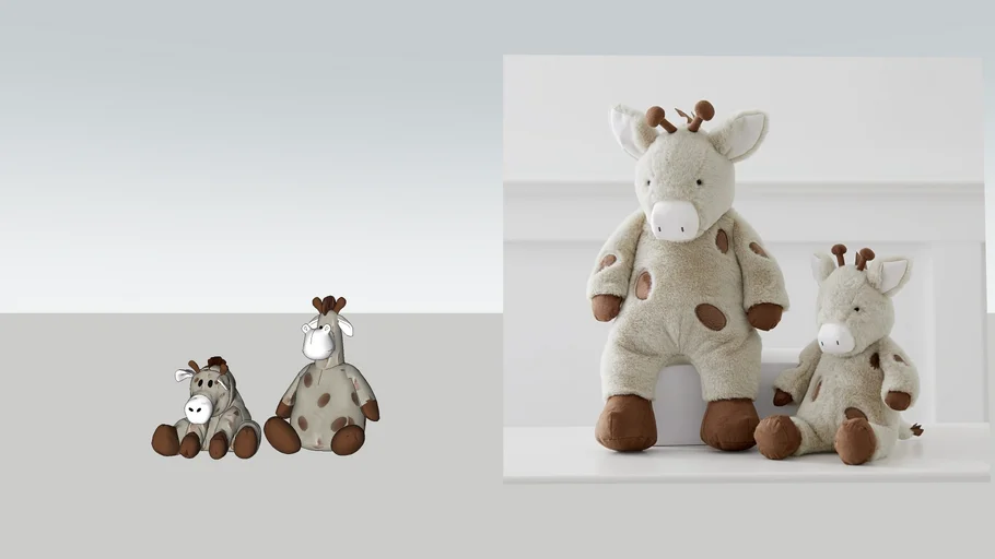 POTTERYBARN - Giraffe Critter Plush