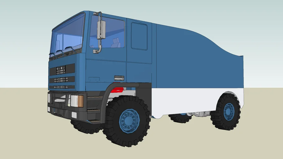 Rally truck de Rooy