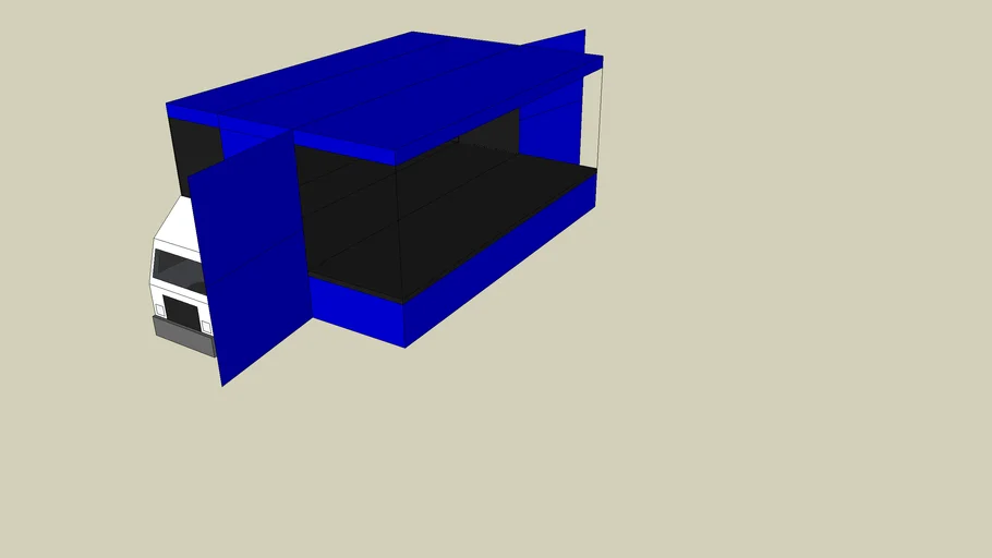 Foldable Mobile Stage by Bunsen