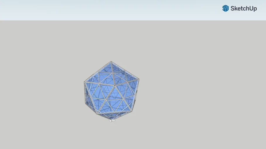 triangular light fixture