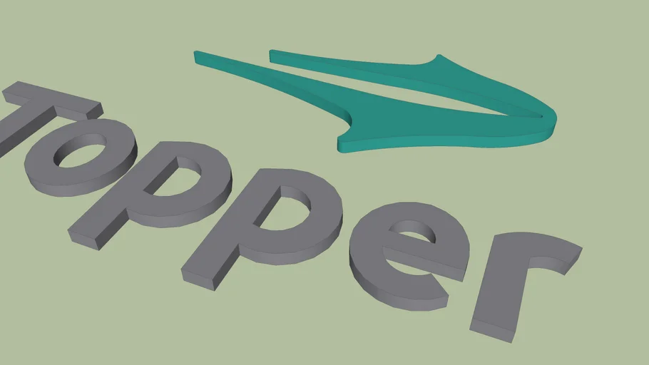 Logo Topper en 3D | 3D Warehouse