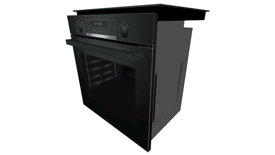 Oven with hot plates