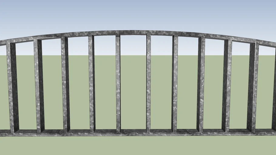 metal fence