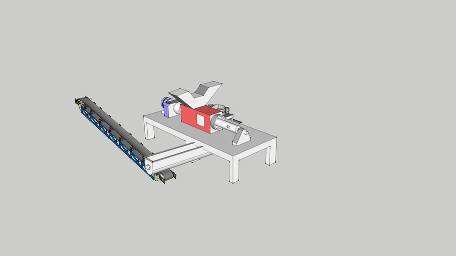 EFB Press with Efb belt conveyer