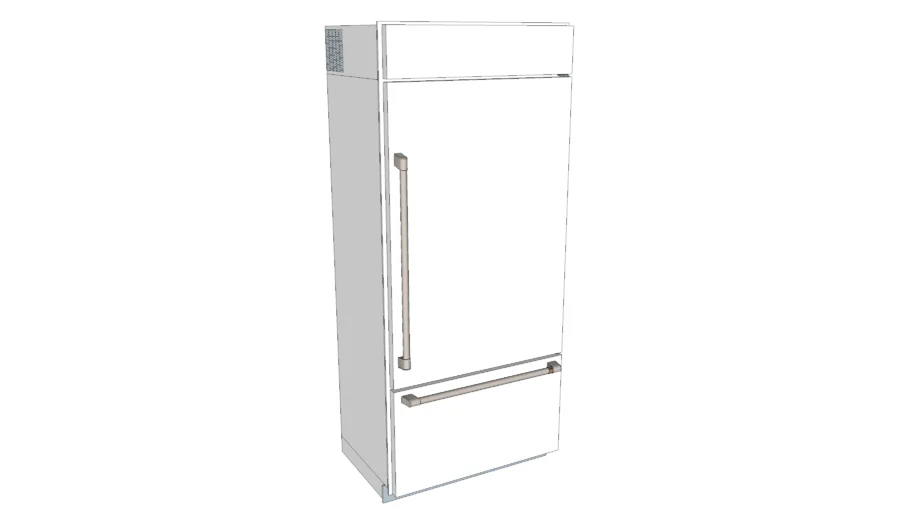 Café™ 21.3 Cu. Ft. Smart Built-In Bottom-Freezer Refrigerator