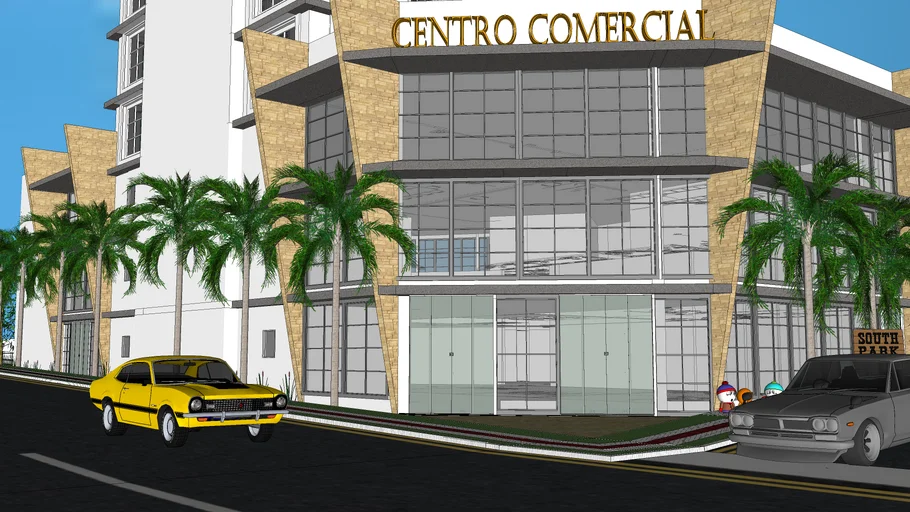 centro comercial - south park