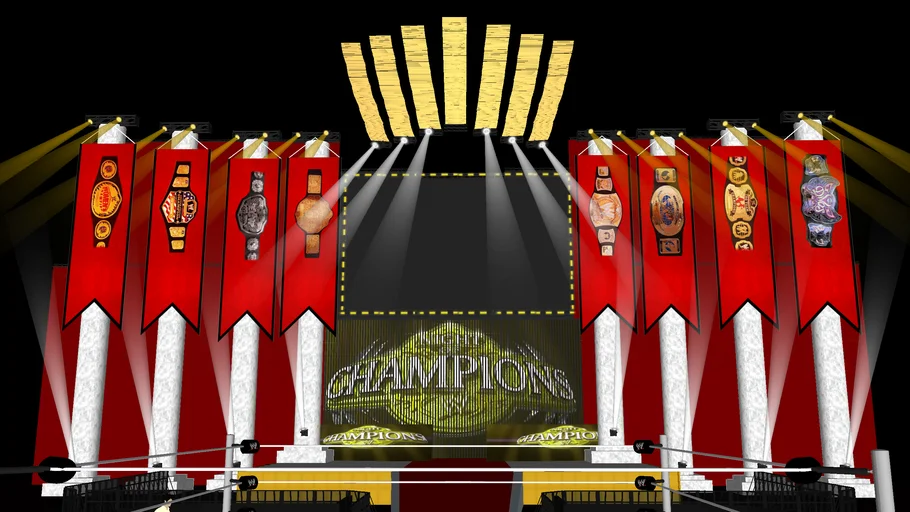 WWE Night of Champions 2009 Offical Stage