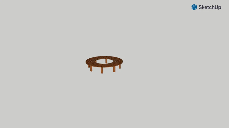 Banc autour d'un arbre