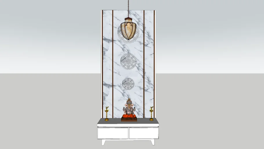 Temple with Ganesha statue