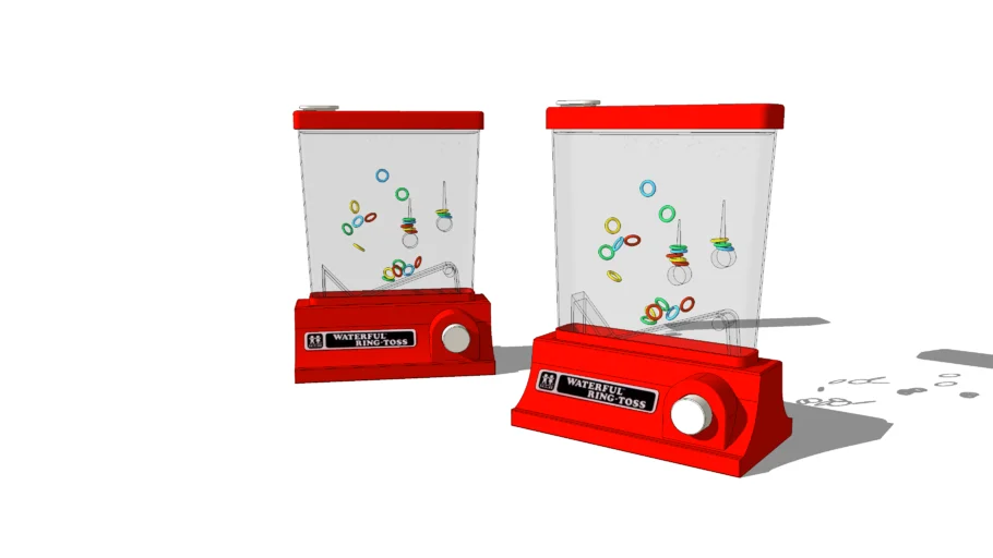 Waterful “Ring Toss” (1976) Model by Pooh