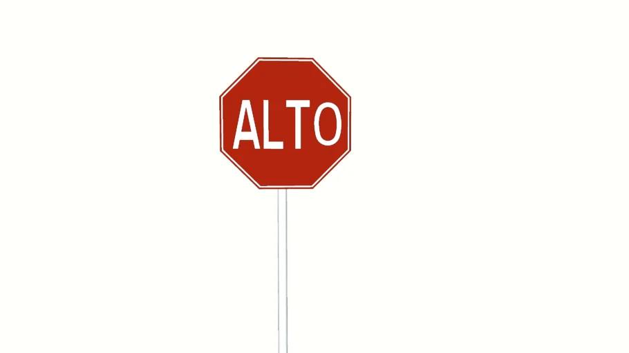 SEÑAL DE ALTO