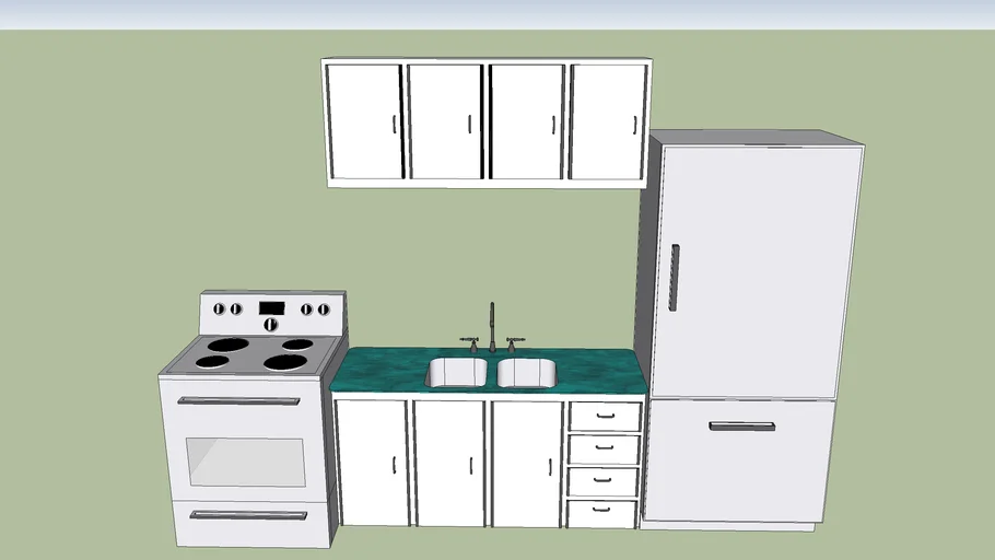 Kitchenette 1 | 3D Warehouse