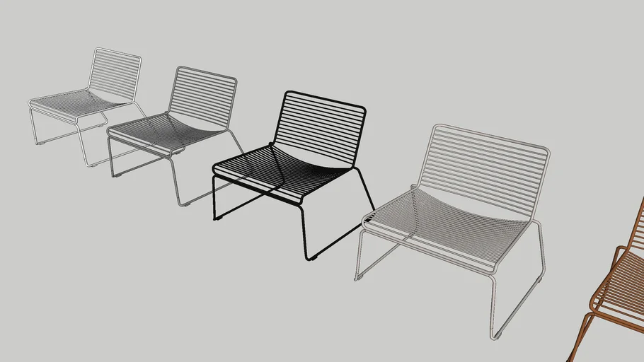 HAY DESIGN HEE LOUNGE CHAIR