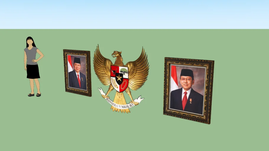 presiden dan garuda pancasila