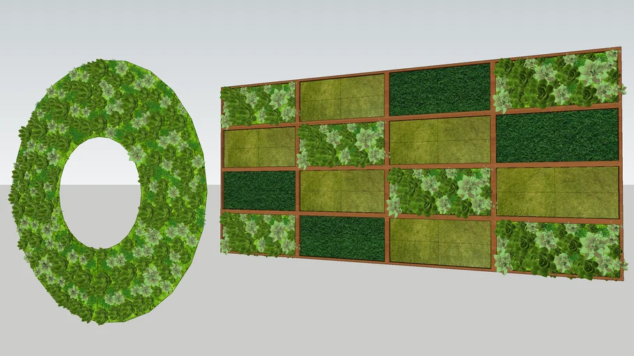 vertical green wall