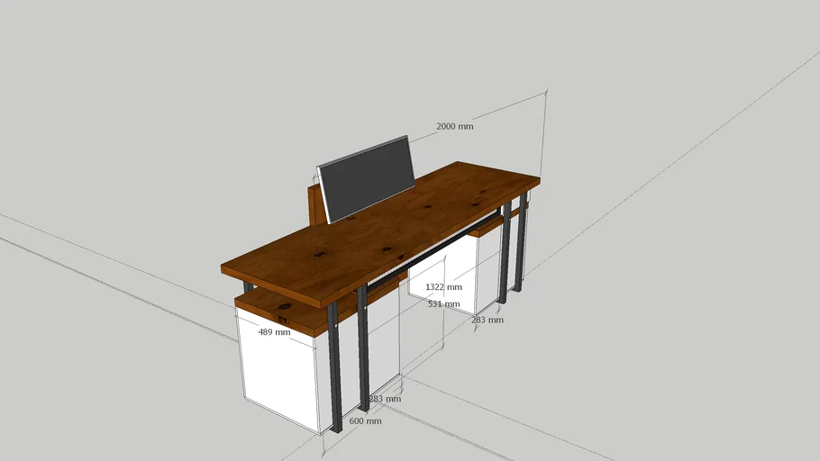 Studio table | 3D Warehouse