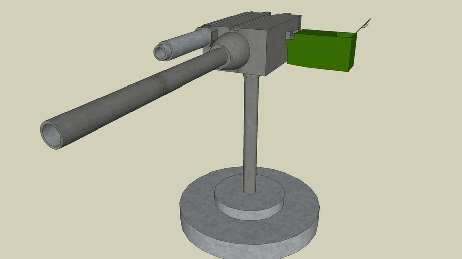 .50 caliber Machine Gun Turret