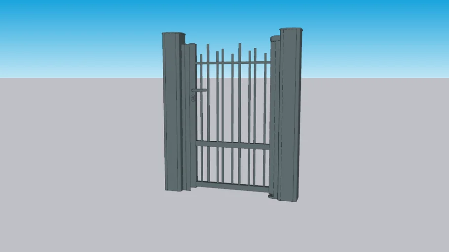 Portillon Aluminium BAZH