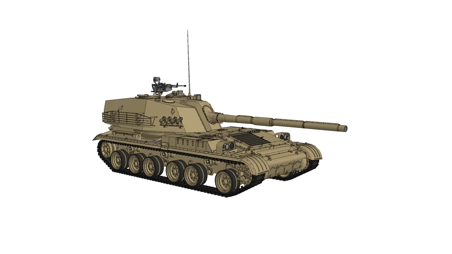 【War Thunder】PTZ-89 SANDY 3D MODEL