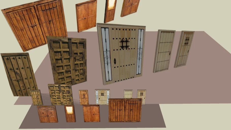 Puertas rústicas 1