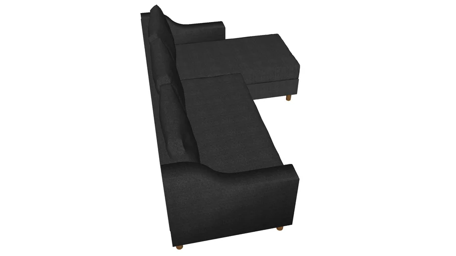 Sofa with chaise