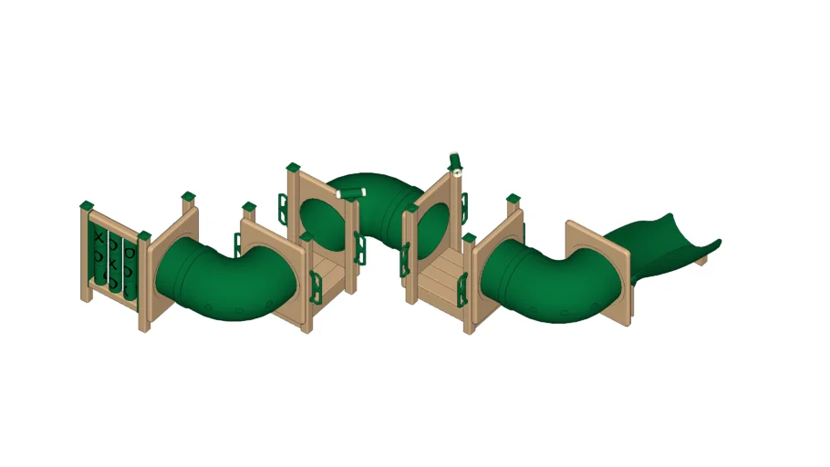 TODDLER TUNNEL MAZE Playground Equipment by Play Mart - Mini