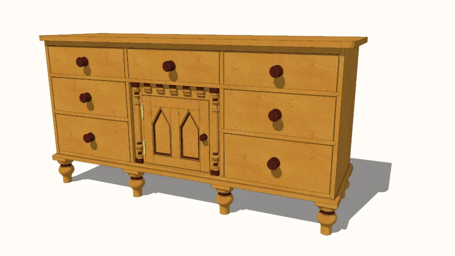 Victorian Farmhouse Sideboard
