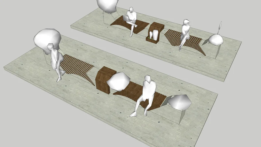 Mobiliario urbano exterior