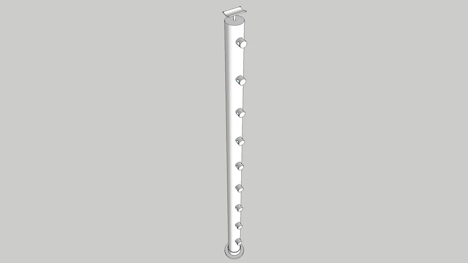 Krick ROMARIN Supporto Per Corrimano 25Mm 3 Dz. (10) / Ro1511