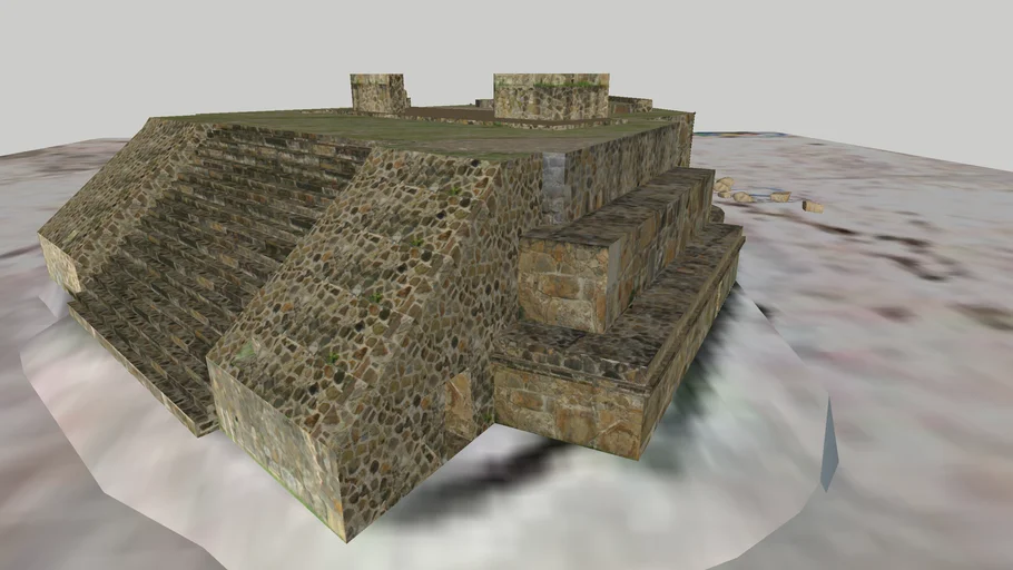 Tercer lugar: Edificio J, Monte Albán, Oaxaca